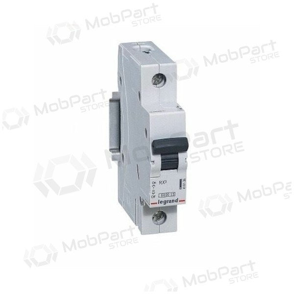 Johdonsuojakatkaisija MCB RX3 Legrand - (25A, 1P, 230V, 6kA)