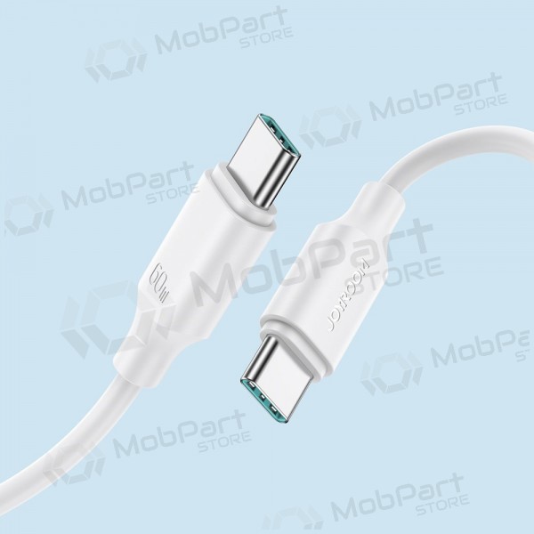 USB kaapeli Joyroom S-CC060A9 Type-C to Type-C 60W 1.0m valkoinen