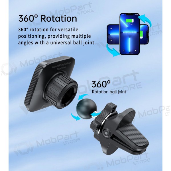 Auton matkapuhelinpidike Choetech H042 musta