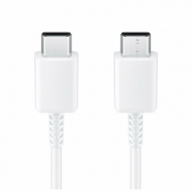 USB kaapeli alkuperäinen Samsung EP-DA705BWE 25W 3A Type-C-Type-C 1.0m valkoinen