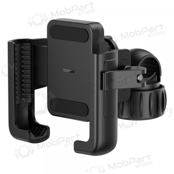 Telefono laikiklis dviračiui Baseus GoTrip Series Bike Phone Mount Cluster musta C40572301111-00