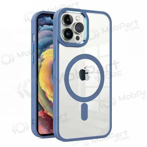 Apple iPhone 15 Plus kotelo - Premium Mag Cover (sininen)