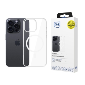 Apple iPhone 16 Pro Max kotelo - 3MK Clear MagCase