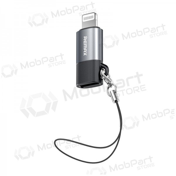Sovitin Remax CB32 Lightning–USB-C USB 2.0 valkoinen