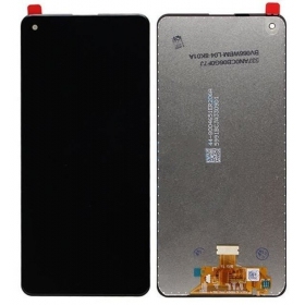 Ekranas Samsung A217F A21skanssa lietimui jautriu stikliuku (NO FRAME) alkuperäinen (service pack)