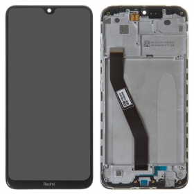 Xiaomi Redmi 8 näyttö (musta) (kehyksellä) (service pack) (alkuperäinen)