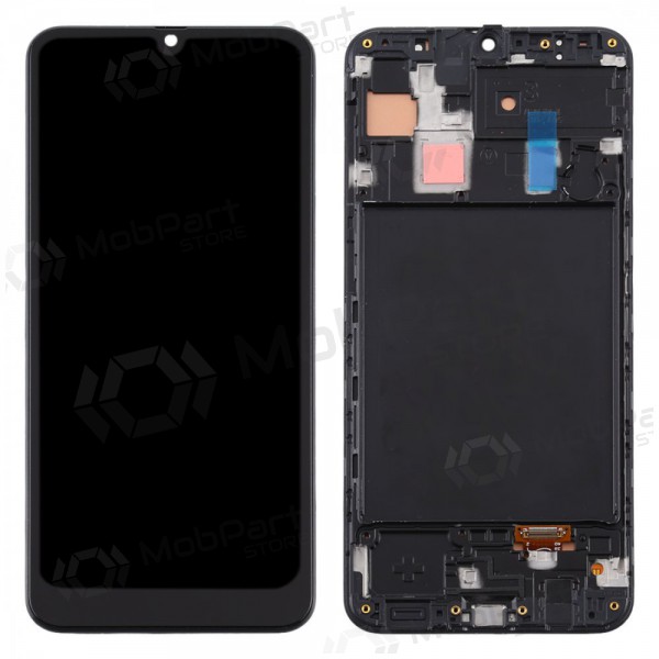 Samsung A305 Galaxy A30 (2019) näyttö (musta) (kehyksellä) (service pack) (alkuperäinen) Samsung A305 Galaxy A30 (2019) näyttö (musta) (kehyksellä) (service pack) (alkuperäinen)