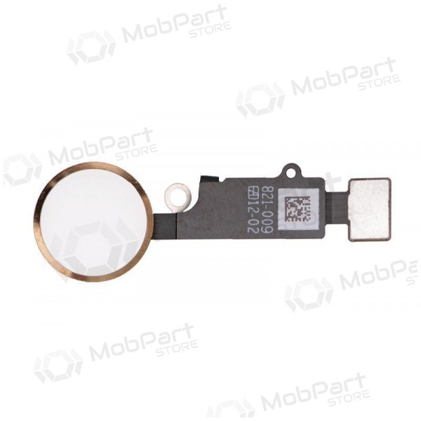 Apple iPhone 7 / 7 Plus / 8 / 8 Plus Kotinäppäin liitin JC Final Edition v4 (mechanical press) (kultainen)