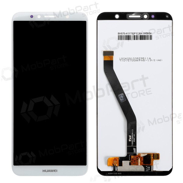 Huawei Y6 2018 / Y6 Prime 2018 näyttö (valkoinen) - Premium