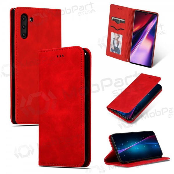 Xiaomi Redmi A7 Pro kotelo - Business Style - punainen