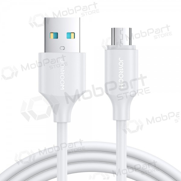 USB kaapeli Joyroom S-UM018A9 USB to MicroUSB 2.4A 1.0m valkoinen