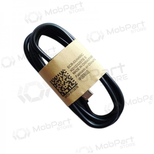 Samsung i9300 Galaxy S3 / i9300 Galaxy S3 Neo / N7000 Galaxy Note / i9100 Note microUSB kaapeli (1,5m) (musta)