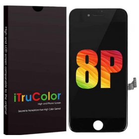 Apple iPhone 8 Plus näyttö (valkoinen) (Premium)