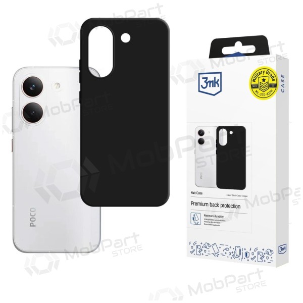 Xiaomi Poco X8 Pro kotelo - 3MK Matt Case musta