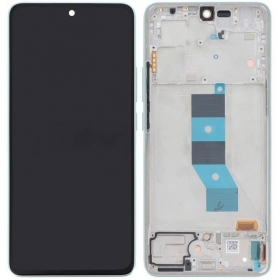 Xiaomi Redmi Note 14 5G näyttö (vihreä) (kehyksellä) (alkuperäinen)