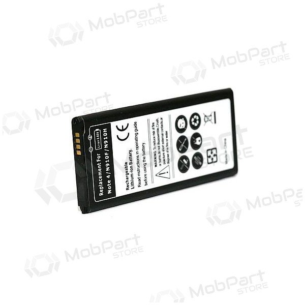 Samsung N910F Galaxy Note 4 (EB-BN910BBE) paristo / akku (3000mAh) Samsung N910F Galaxy Note 4 (EB-BN910BBE) paristo / akku (3000mAh)