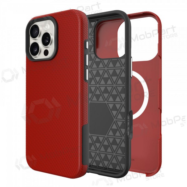 Suojakuori Perfectionists Triangle Mag Case Apple iPhone 12 Pro Max punainen Suojakuori Perfectionists Triangle Mag Case Apple iPhone 12 Pro Max punainen
