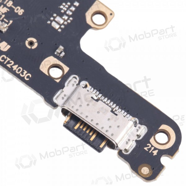 Xiaomi Redmi 13C, Poco C65 latauspistorasian ja mikrofonin liitin (latausliitin) (service pack) (alkuperäinen) Xiaomi Redmi 13C, Poco C65 latauspistorasian ja mikrofonin liitin (latausliitin) (service pack) (alkuperäinen)