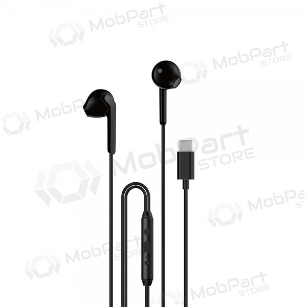 USB-C-kuulokkeet Dudao X3C musta
