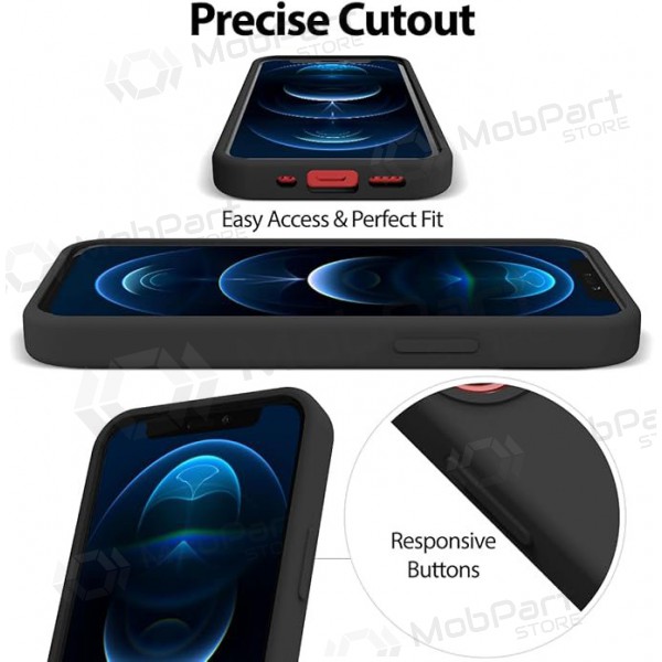 Apple iPhone 11 Pro Max kotelo Mercury - Silicone Case (musta)