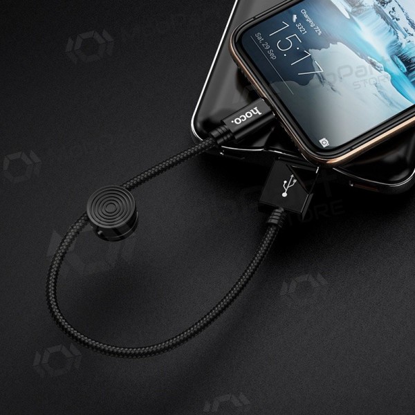 USB kaapeli HOCO X35 lightning 0.25m (musta)