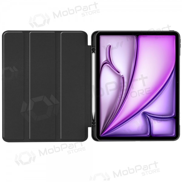 Apple iPad Air 13 M2 2024, M3 2025, M4 2026 kotelo - Tech-Protect SmartCase Pen Holder (musta)