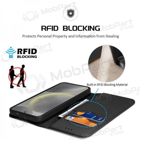Samsung Galaxy S25 kotelo - Dux Ducis Hivo (musta)