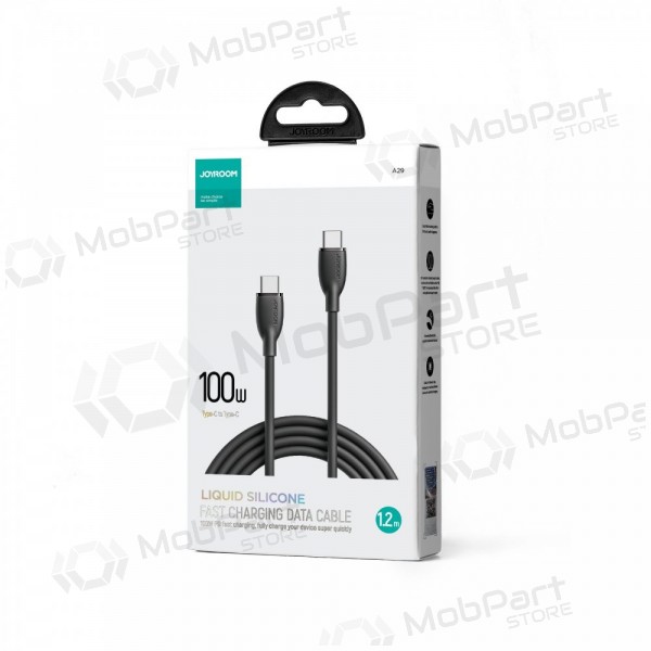 USB kaapeli Joyroom SA29-CC5 USB-C to USB-C 100W 1.2m musta