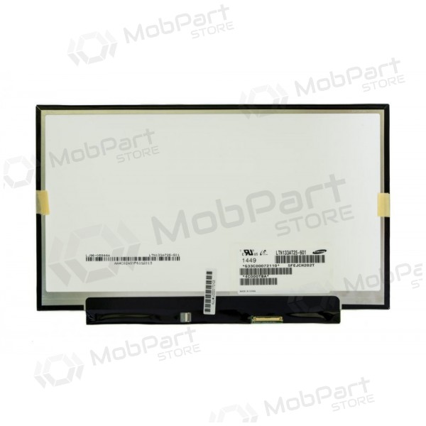 Matrica 13.3" 1366x768 HD, LED, SLIM, blizgus, 40pin (dešinėje), A+ Matrica 13.3" 1366x768 HD, LED, SLIM, blizgus, 40pin (dešinėje), A+