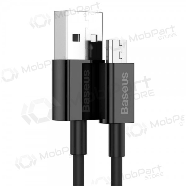 USB kaapeli Baseus Superior microUSB 2A 2.0m (musta) CAMYS-A01