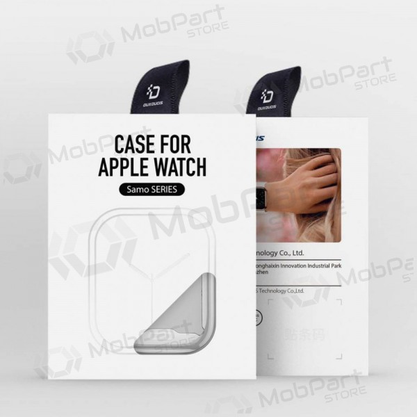 Apple Watch 49mm LCD panssarilasi / kotelo - Dux Ducis Samo (hopea)