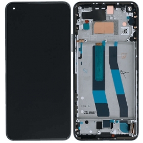 Xiaomi 11 Lite 5G NE näyttö (valkoinen) (kehyksellä) (alkuperäinen)