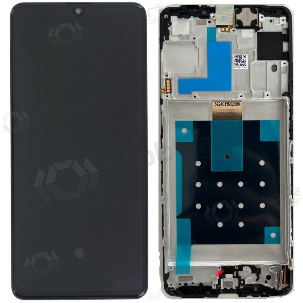 Samsung Galaxy M55 näyttö (musta) (kehyksellä) (alkuperäinen) Samsung Galaxy M55 näyttö (musta) (kehyksellä) (alkuperäinen)