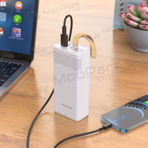 Ulkoinen paristo Power Bank Borofone BJ18A 2xUSB 2A 30000mAh valkoinen