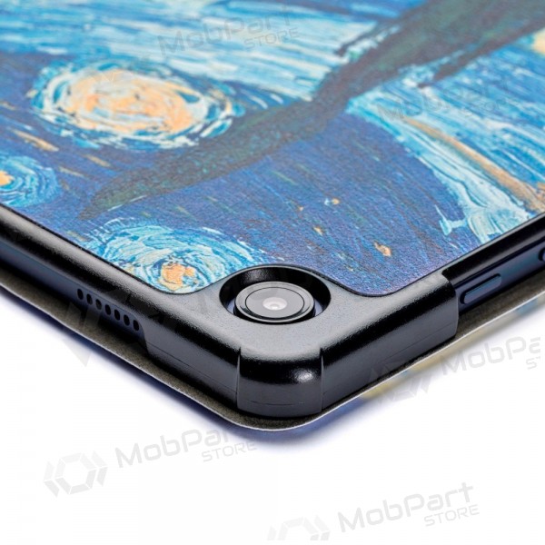 Samsung Galaxy Tab A9+, Tab A11+ kotelo - Smart Leather (starry night)