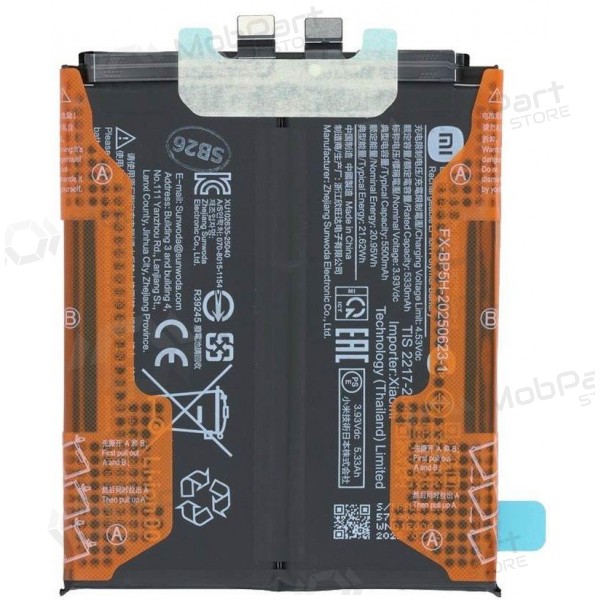 Xiaomi 15T Pro akku, akku (BP5H) (alkuperäinen)