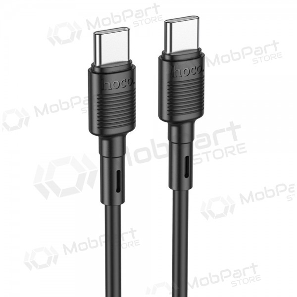 USB kaapeli Hoco X83 60W Type-C to Type-C 1.0m musta