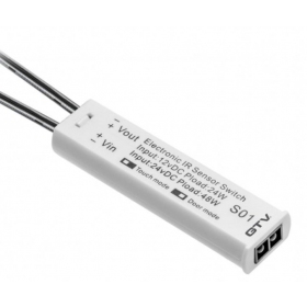 Bekontaktis jungiklis LED juostoms GTV AE-WBBUNI-10DIM (valkoinen, 12V)