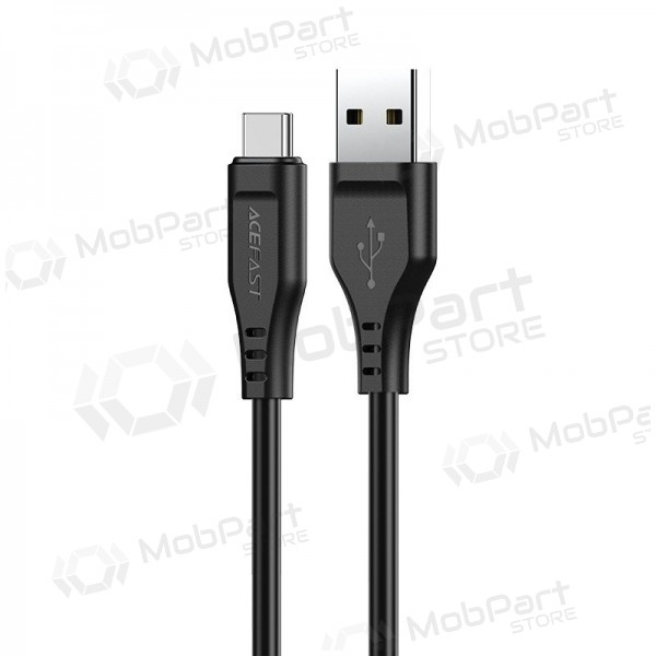 USB kaapeli Acefast C3-04 USB-A to USB-C 1.2m musta