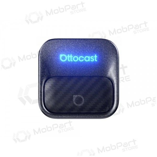 CarPlay-sovitin Ottocast Mini Core langaton Android Auto musta
