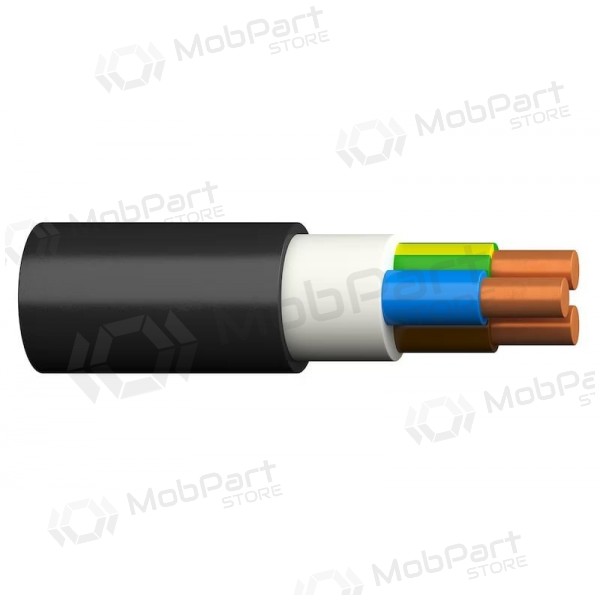 Voimakaapeli Prysmian Group XPK-HF C Pro 5x16 mm² kuparijohtiminen XLPE-eristeinen CPR Cca 0,6/1 kV massiivijohdin