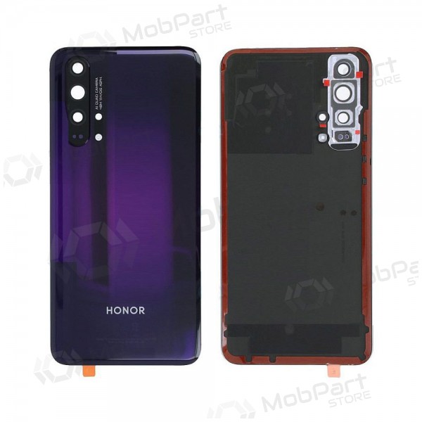 Huawei Honor 20 Pro takaakkukansi musta (Phantom Black) (käytetty grade B, alkuperäinen)