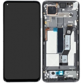 Xiaomi Mi 10T / Mi 10T Pro näyttö (musta) (kehyksellä) (service pack) (alkuperäinen)