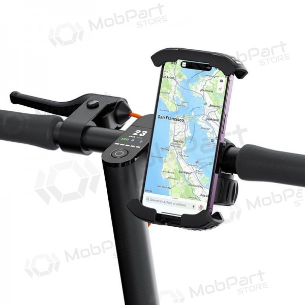 Telefono laikiklis dviračiui Baseus QuickGo Series Bike Phone Mount Cluster musta C40561500113-00