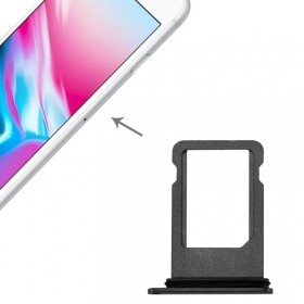 Apple iPhone 8 / SE 2020 SIM kortin pidike (musta)