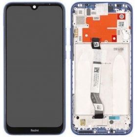 Xiaomi Redmi Note 8T näyttö (sininen) (kehyksellä) (service pack) (alkuperäinen)