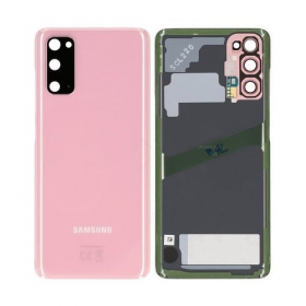 Samsung G981F / G980 Galaxy S20 takaakkukansi pinkki (Cloud Pink) (käytetty grade A, alkuperäinen)