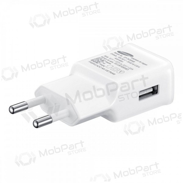 Laturi alkuperäinen Samsung EP-TA200NWE 15W + Type-C kaapeli valkoinen