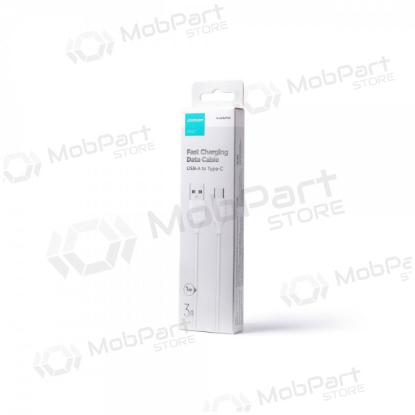 USB kaapeli Joyroom S-UC027A9 USB to Type-C 3A 1.0m valkoinen