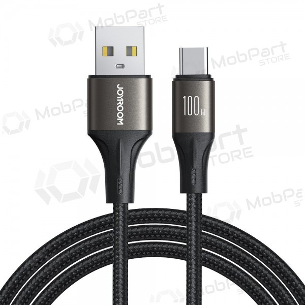 USB kaapeli Joyroom SA25-AC6 USB to USB-C 100W 1.2m musta